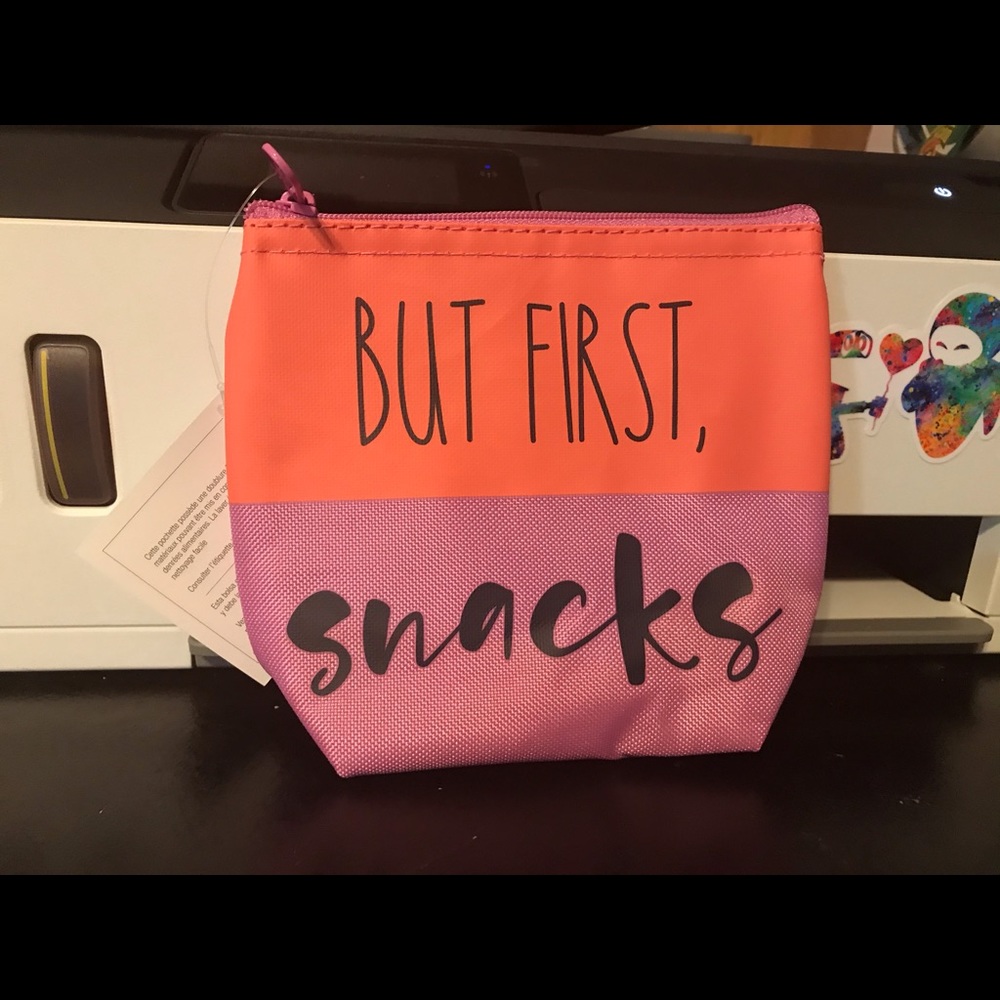 Cool Zip Snacker-But First Snacks
